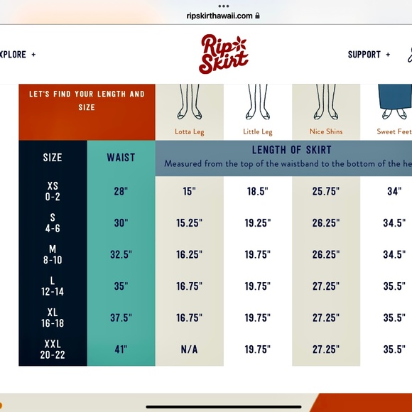 Riptide wrap skirt size small - Picture 3 of 3